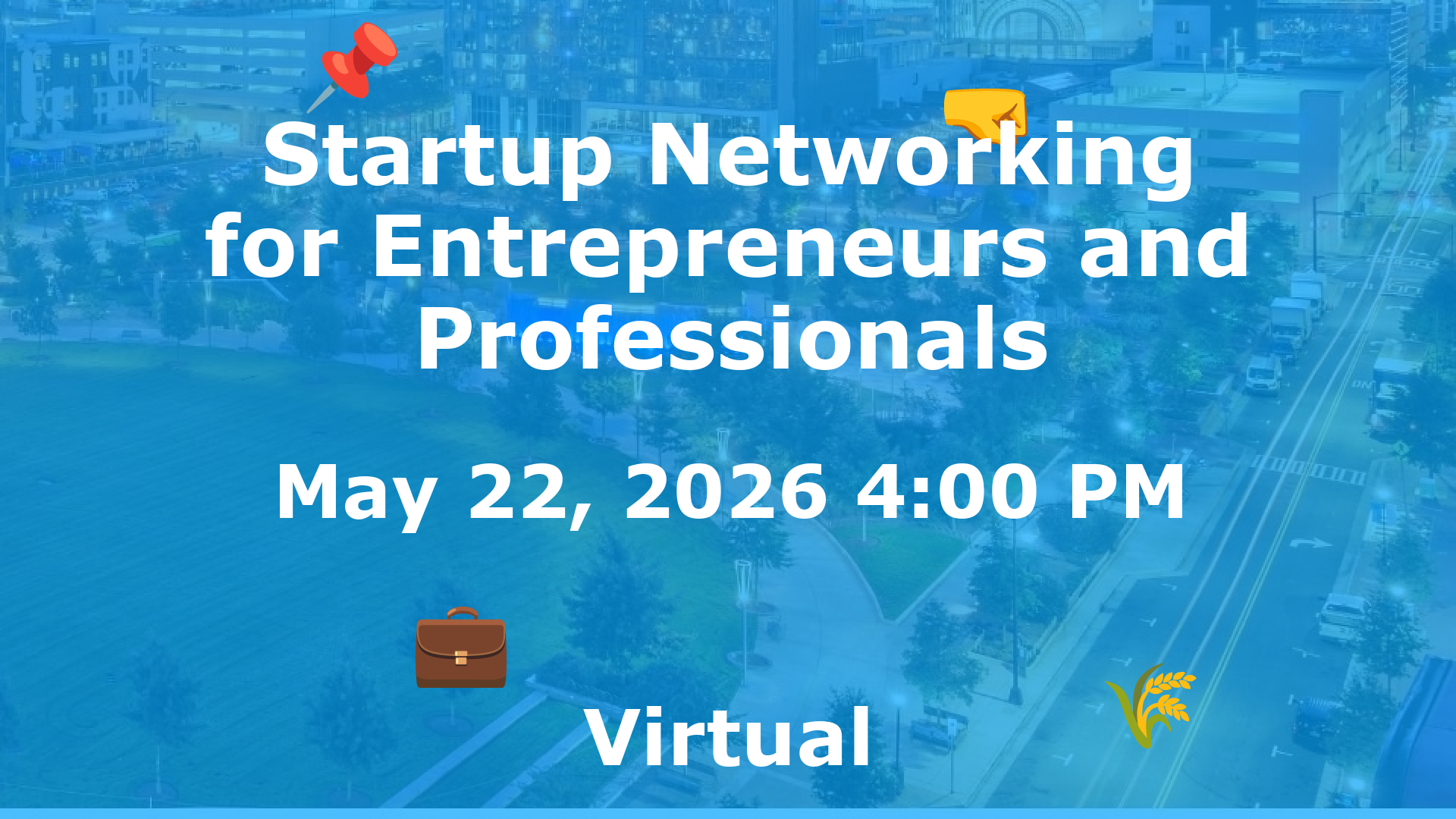 Startup Networking for Entrepreneurs and Professionals event image